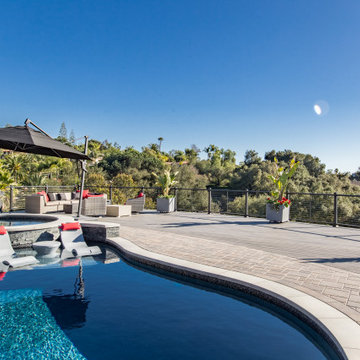 Trex Transcend Island Mist Pool Deck