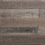 Holey Wood Studio - Smart Paneling 1/4 in. x 5 in. x 4 ft. Gray Barn Wood Wall Plank 10 Sq. Ft. - - 350-year old wood paneling made from American Hardwoods