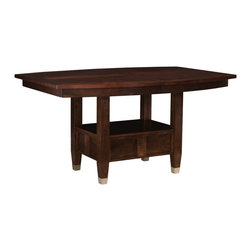 Northern Lights Dining Table w/ Leaf and Storage - Dining Tables