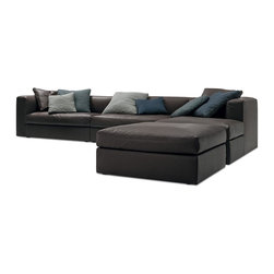 Poliform - Dune Ottoman by Carlo Colombo for Poliform - Footstools, Cubes and Ottomans