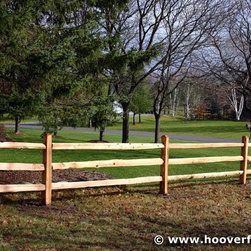 Split Rail Fence - Western Red Cedar - Products