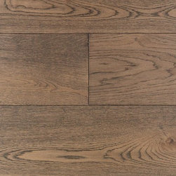 European Oak &frac34;&rdquo; Hardwood Flooring, Medium Brown Color, Leipzig - Hardwood Flooring