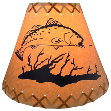 12" Diameter Weed Trout Shade