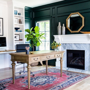 75 Most Popular Traditional Salt Lake City Home Office Design Ideas for