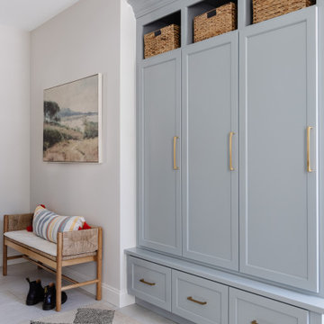 Mudroom & Laundry Reimagined from Unused Office