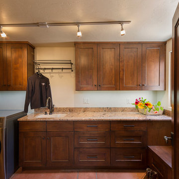 At the top of the mountain