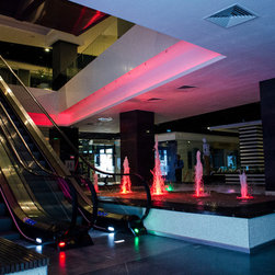 Tallest water feature in Romania - Indoor Fountains