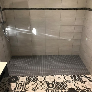 Nouvelle Salle d'eau Douche à l'Italienne en Suite Parentale