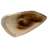 Falkland Tray in Burnt Silver