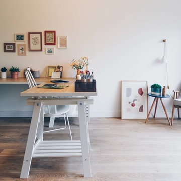 Transformation d'un garage en bureau