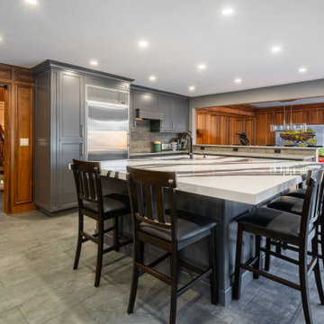 Kitchen - Grey & Bold