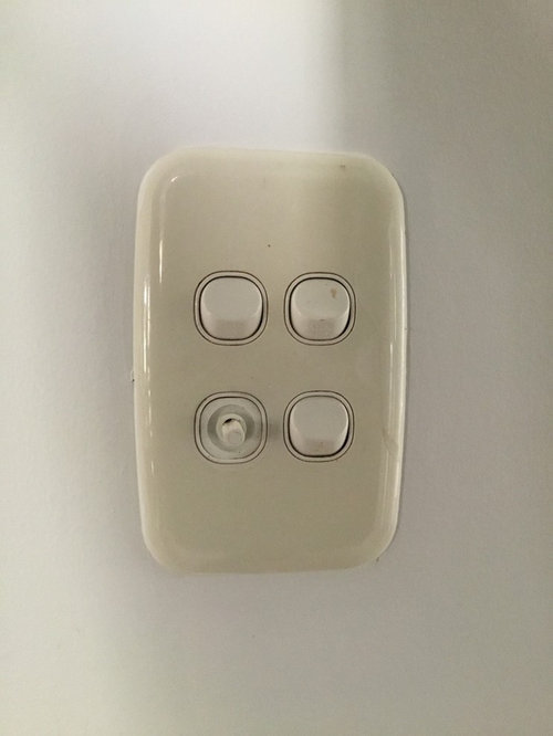 Clipsal slimline light switch covers Houzz AU