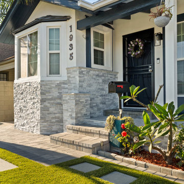 Modern Exterior & Hardscape Remodel by Nextgen Home Builders in Pasadena, CA