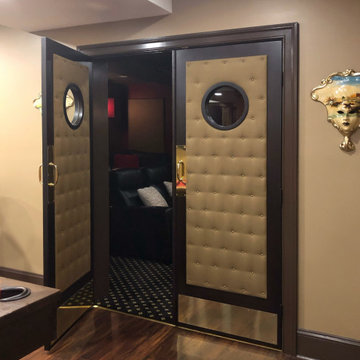 Basement Remodel with Theater, Bar, Wine Cellar, Kitchen