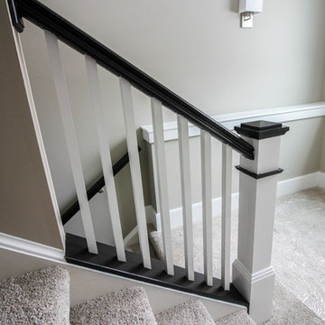 Project #47 | Modern Staircase with Reading Nook