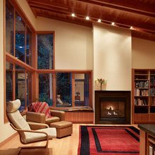 wood ceiling...