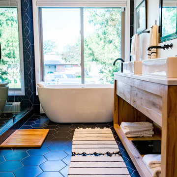 Jersey Street Master Bathroom