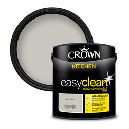 easyclean&reg;️️ Kitchen Matt Emulsion - Grey Putty - Paint