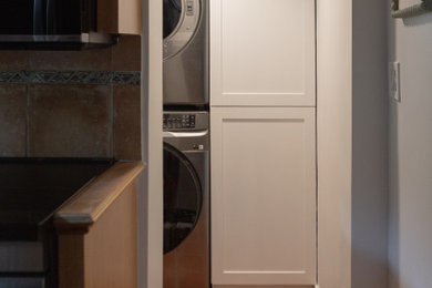 Inspiration for a laundry room remodel in Miami