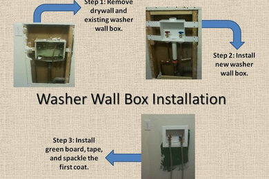 Washer Wall Box