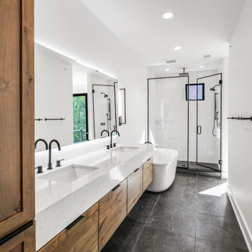 End Unit - Transitional Modern Luxury Rowhome Heritage Place Naperville, IL