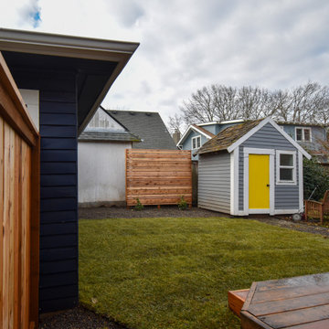 Privacy Slats and Step