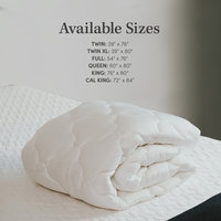 Bamboo Pillow Top Mattress Pad, Queen
