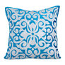 35. Turquoise Blue & White (Moroccan Tile)