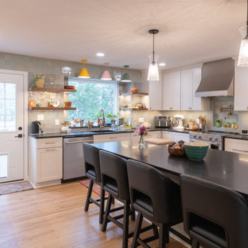 Modern Earthy Remodel with Open-Concept Kitchen