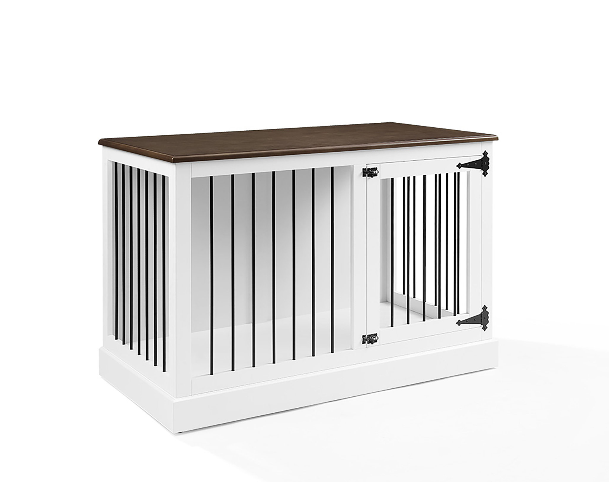 View of Winslow Small Credenza Dog Crate - Transitional - Dog Kennels And ...