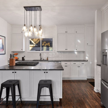 Black and White Kitchen Remodel