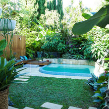 Pool And Surrounding Landscape