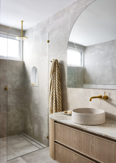 Contemporary Bathroom by iSpace Solutions