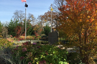 Inspiration for a traditional formal garden in New York.