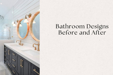Before and After Bathroom Designs