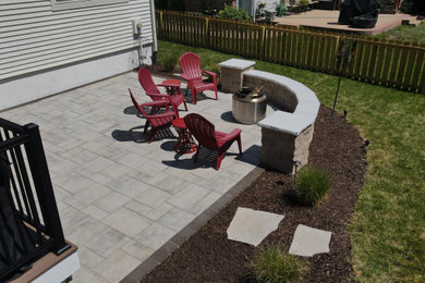 Intimate Deck And Fire Pit Area