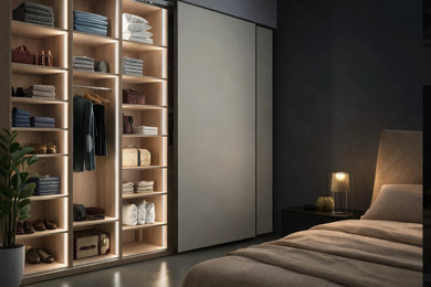 Modern Design Built-in Closets, Wardrobes & Storage Systems by VelArt