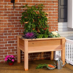 Elevated Garden Planter - Outdoor Pots And Planters