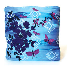koi Diamond Ice Pillow Throw - Throws