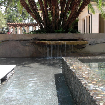 Pool Water Feature