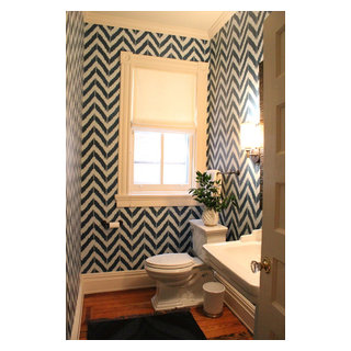 Thompson - Transitional - Powder Room - Richmond - by Kelly Brown ...