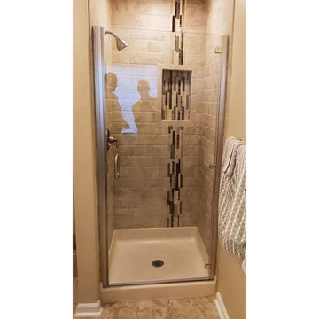 Glass Shower Door Install in Glen Mills, PA