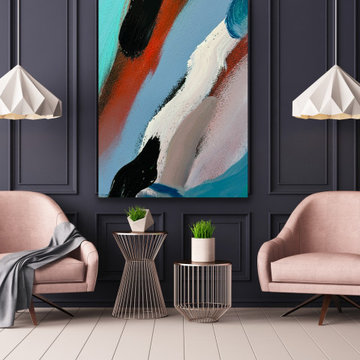 Large Entryway Statement Art