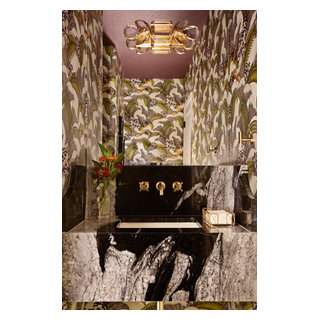 High Design in the Heartland - Powder Room - Kansas City - by Stephanie ...