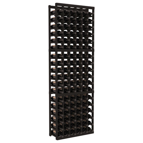 6 Column Standard Wine Cellar Kit, Redwood, Black