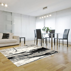 Wendell Handmade Modern Abstract Carpet - Floor Rugs