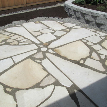 Sandstone patio-Seattle