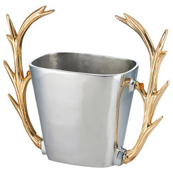 Contemporary Ice Tools And Buckets   Staghorn Champagne Cooler