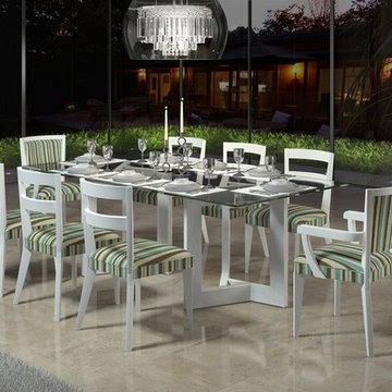 2490 MH Dining Table Glass Top