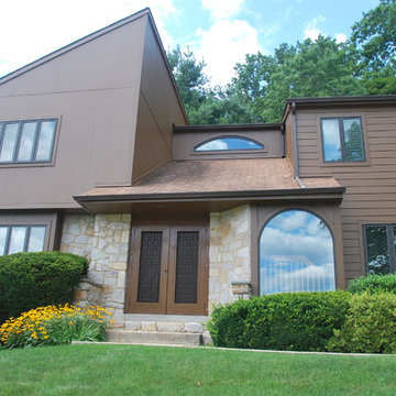 Siding: James Hardie Vertical & Horizontal Lap